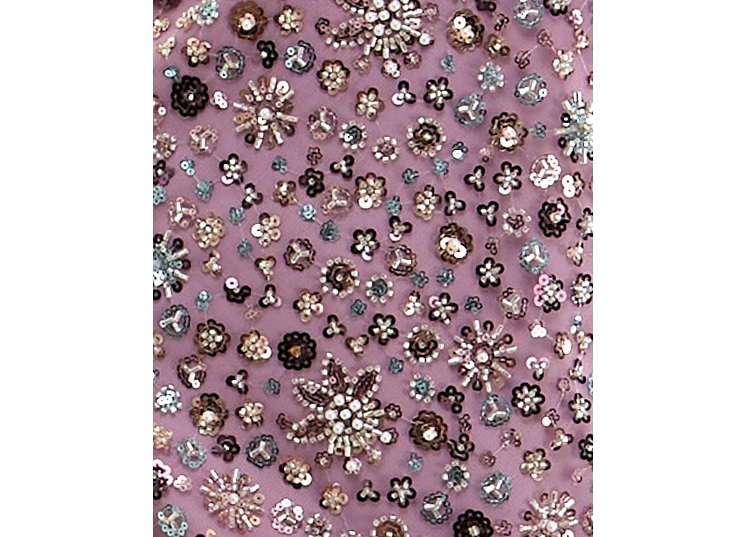 Juniors' Beaded Sequin Halter A-Line Mini Dress