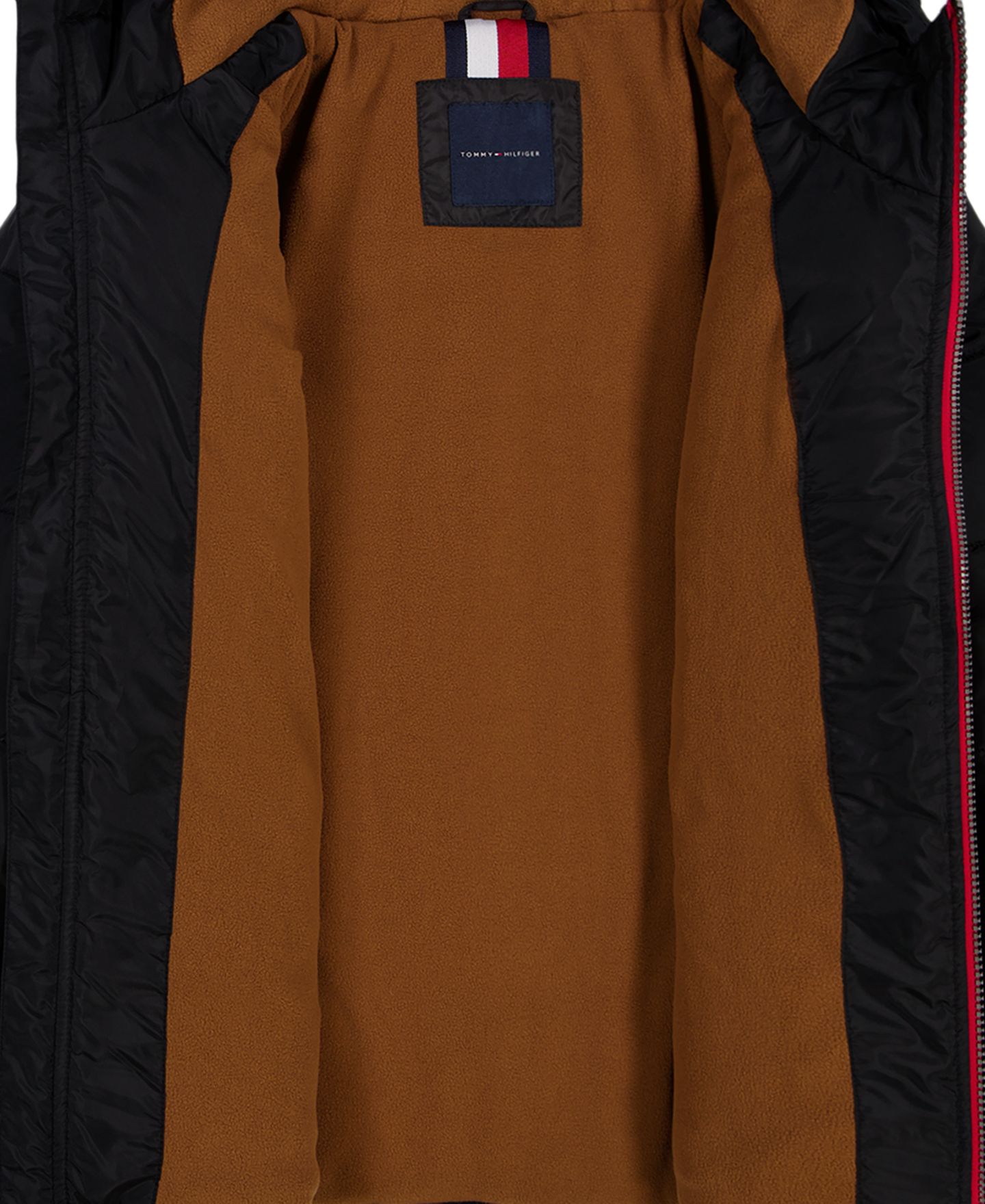Куртка Tommy Hilfiger Logo Puffer Jacket для мальчиков, цвет: Чёрный — фото 5