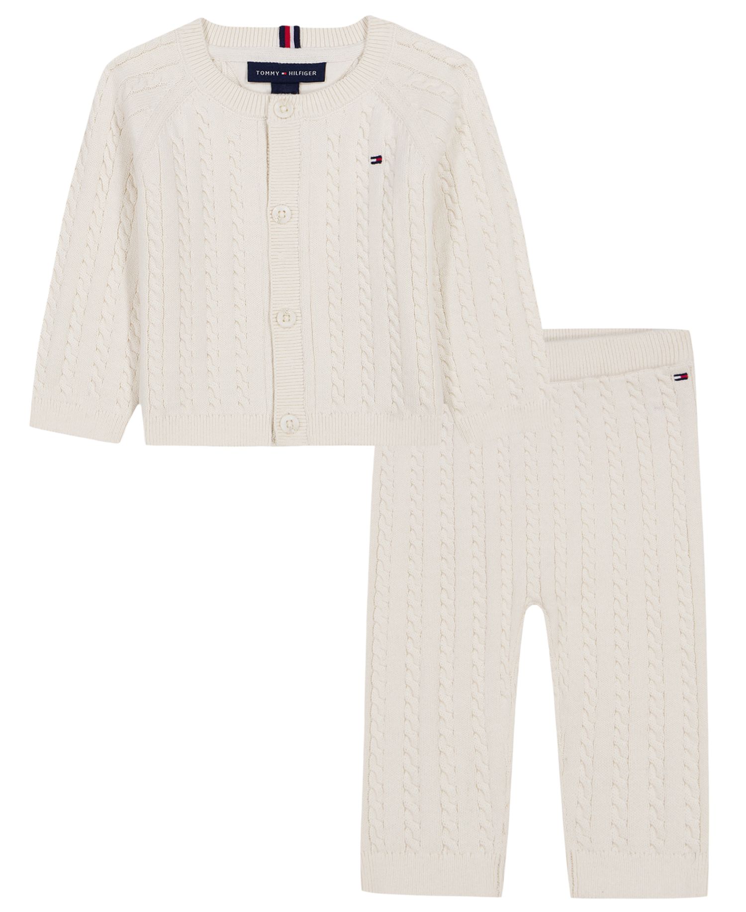 Baby Boys' and Girls' Long-Sleeve Cardigan and Pants, 2-Piece Set