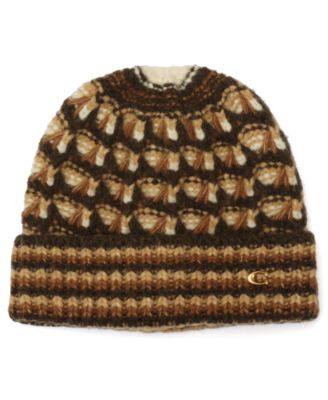 Textured Stitch Cozy Knit Beanie