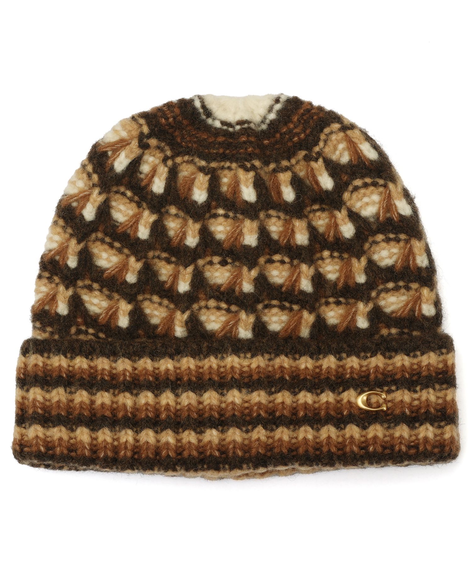 Textured Stitch Cozy Knit Beanie