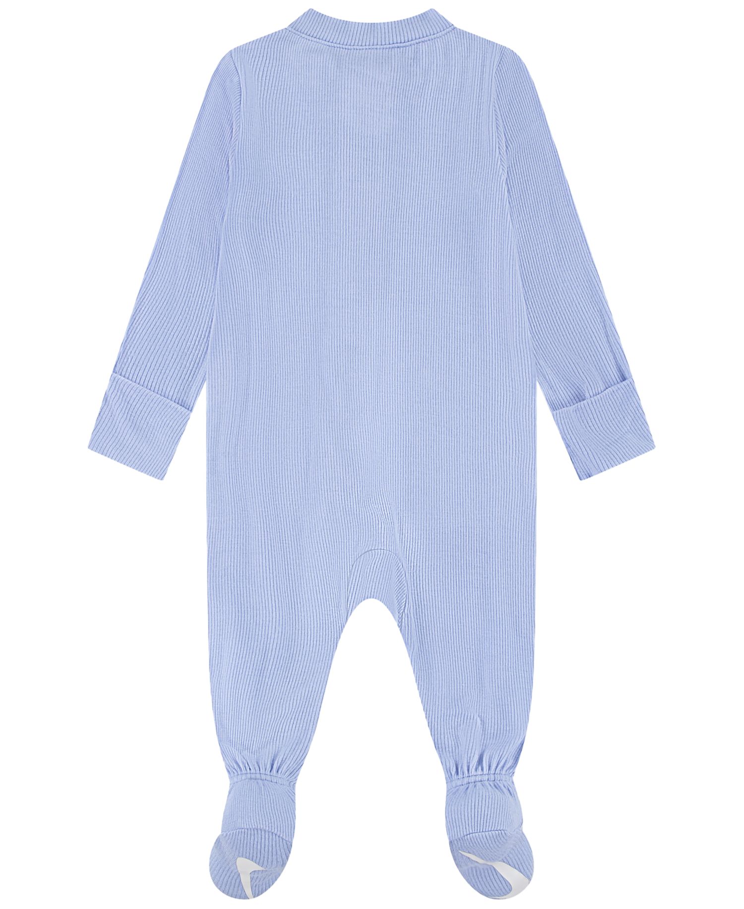 Baby Boys' and Baby Girls' Ribbed Viscose Footed Coverall