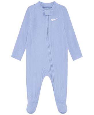 Baby Boys' and Baby Girls' Ribbed Viscose Footed Coverall