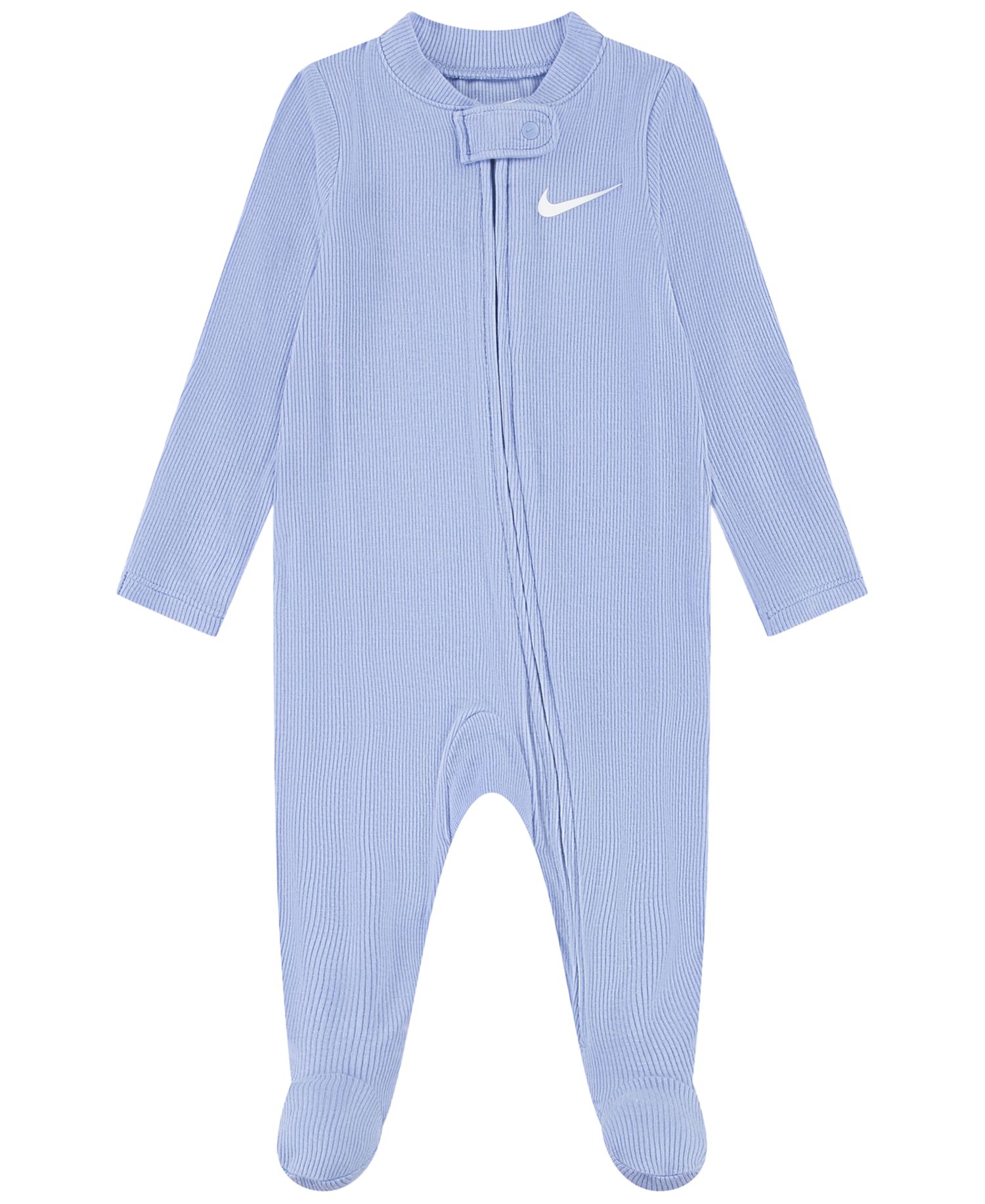Baby Boys' and Baby Girls' Ribbed Viscose Footed Coverall