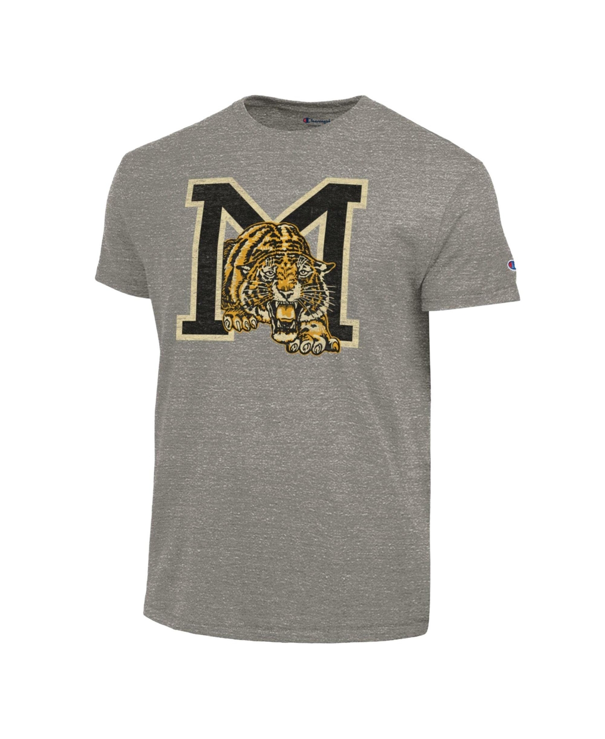 Champion Men's Charcoal Missouri Tigers Triumph Tri-Blend T-Shirt