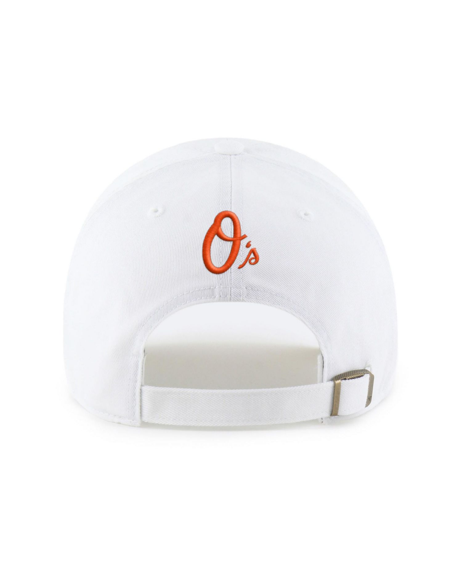 Preschool White Baltimore Orioles Ice Cream Helmet Clean Up Adjustable Hat