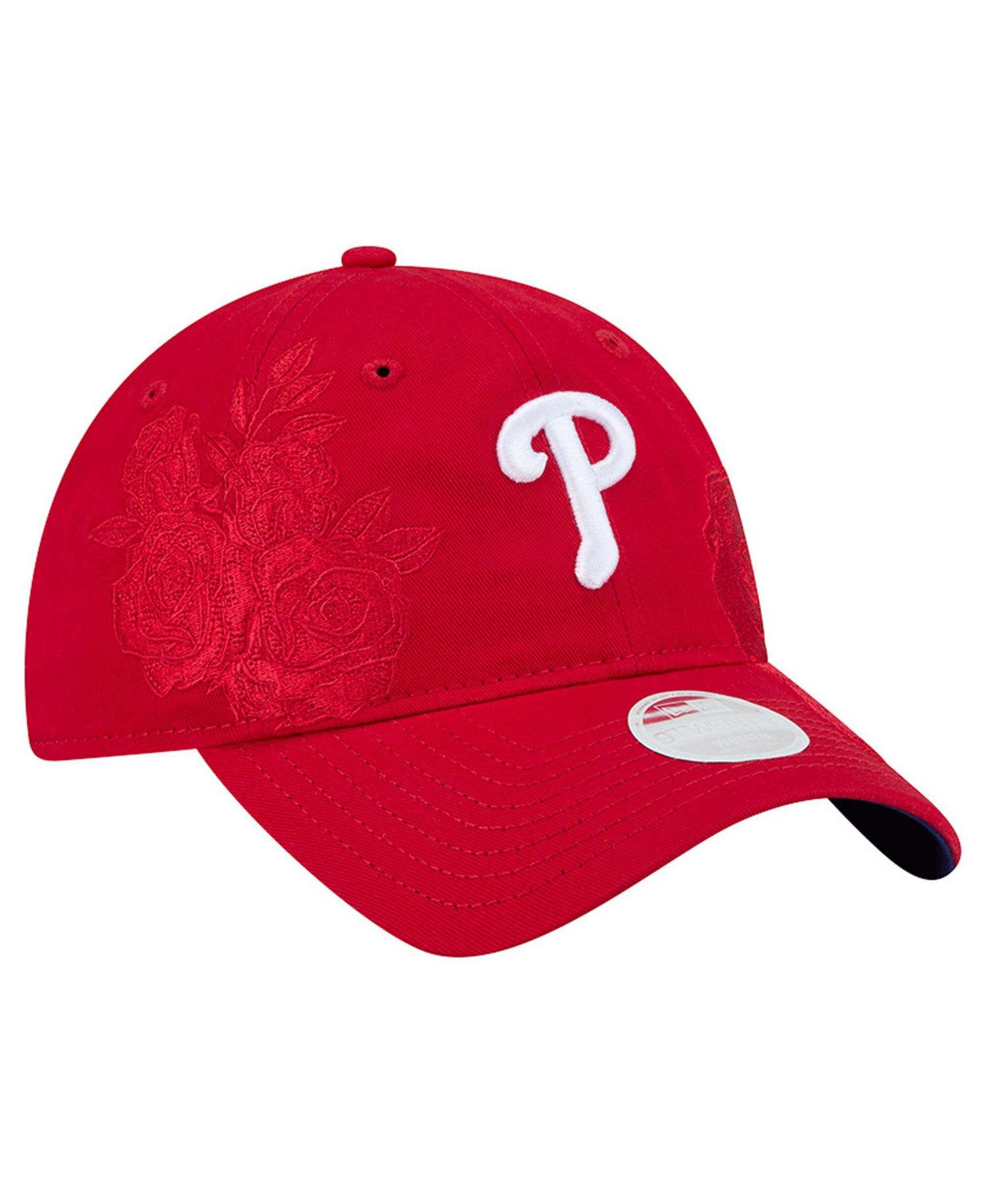 Women's Red Philadelphia Phillies Roses 9TWENTY Adjustable Hat