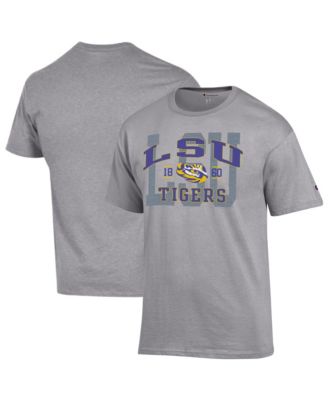 Men's Heather Gray LSU Tigers Varsity T-Shirt