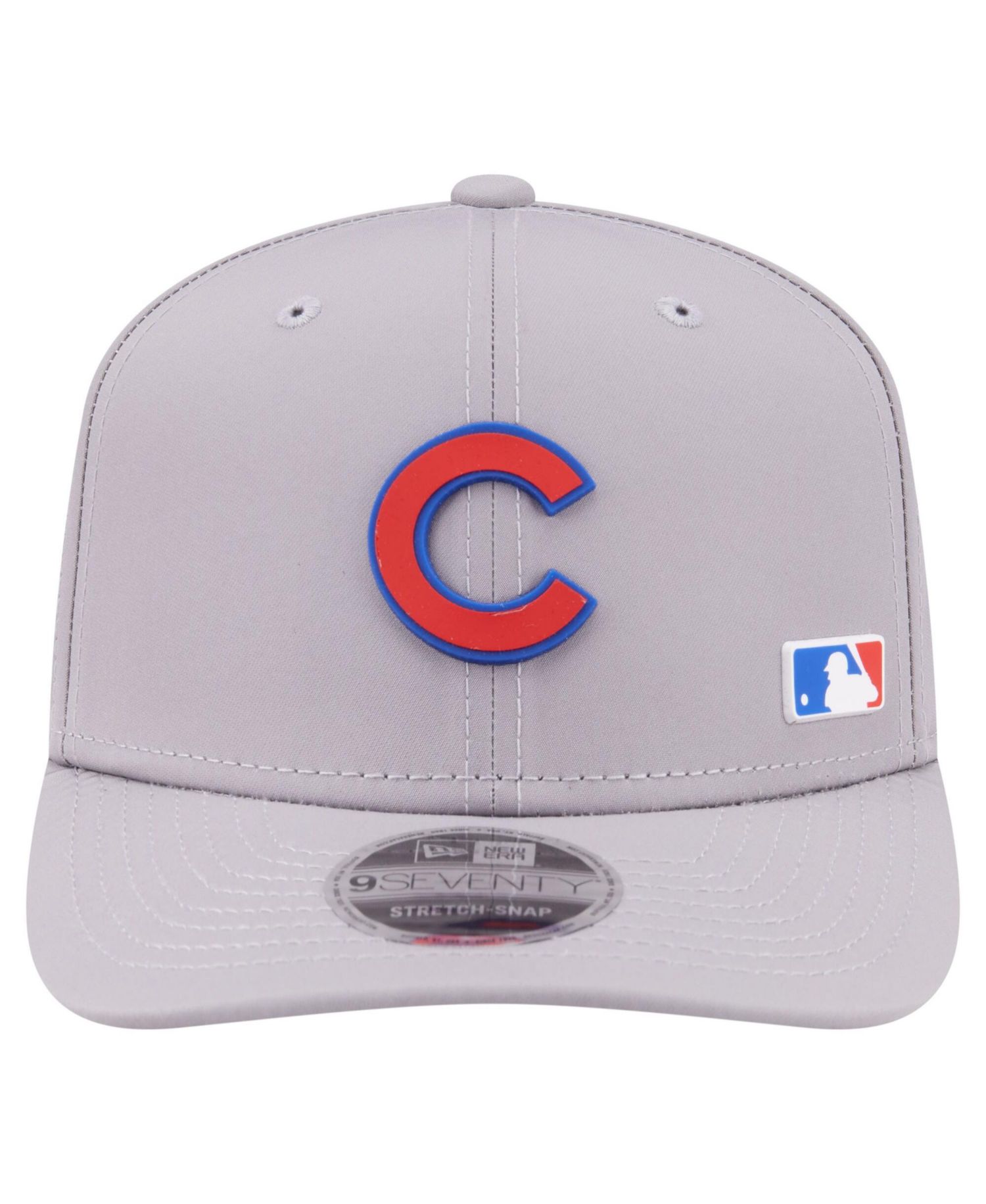 Men's Gray Chicago Cubs Laser Perforated 9SEVENTY Adjustable Hat