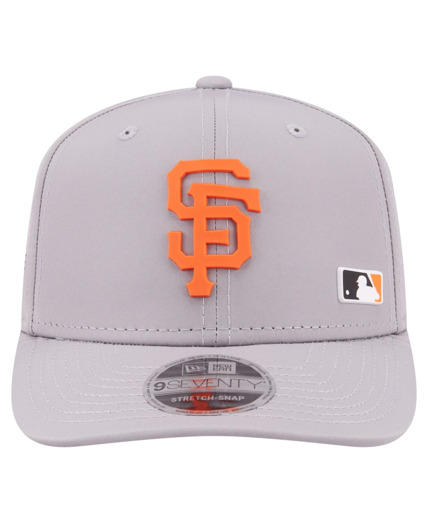 Men's Gray San Francisco Giants Laser Perforated 9SEVENTY Adjustable Hat
