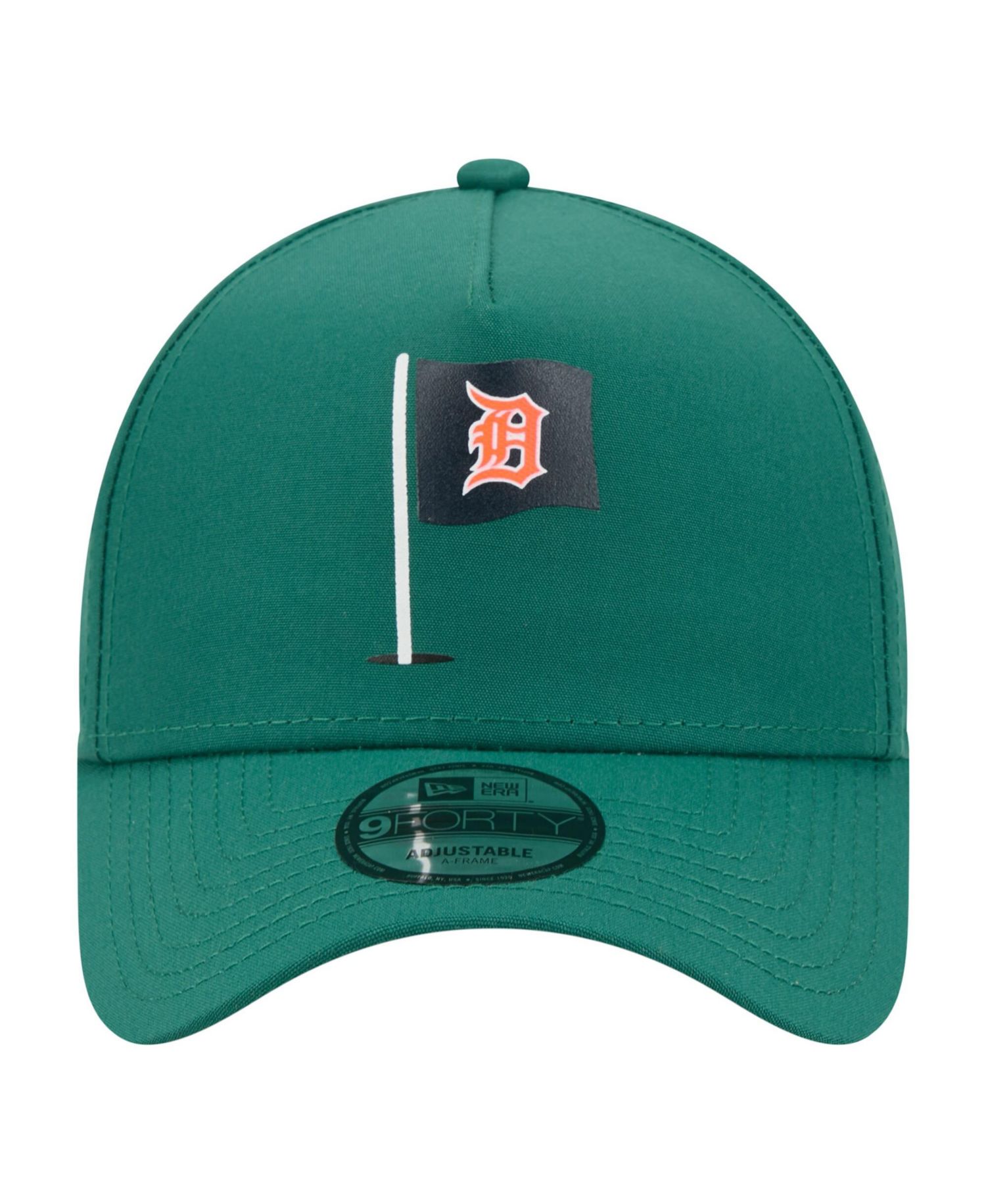 Men's Green Detroit Tigers Pin Seeker 9FORTY A-Frame Adjustable Hat