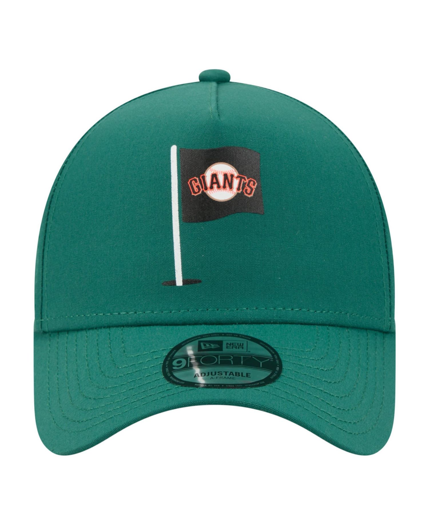 Men's Green San Francisco Giants Pin Seeker 9FORTY A-Frame Adjustable Hat