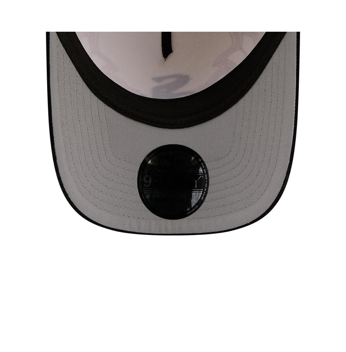 New Era Men's Stone Chicago White Sox Western Stitch 9FORTY A-Frame Adjustable Hat