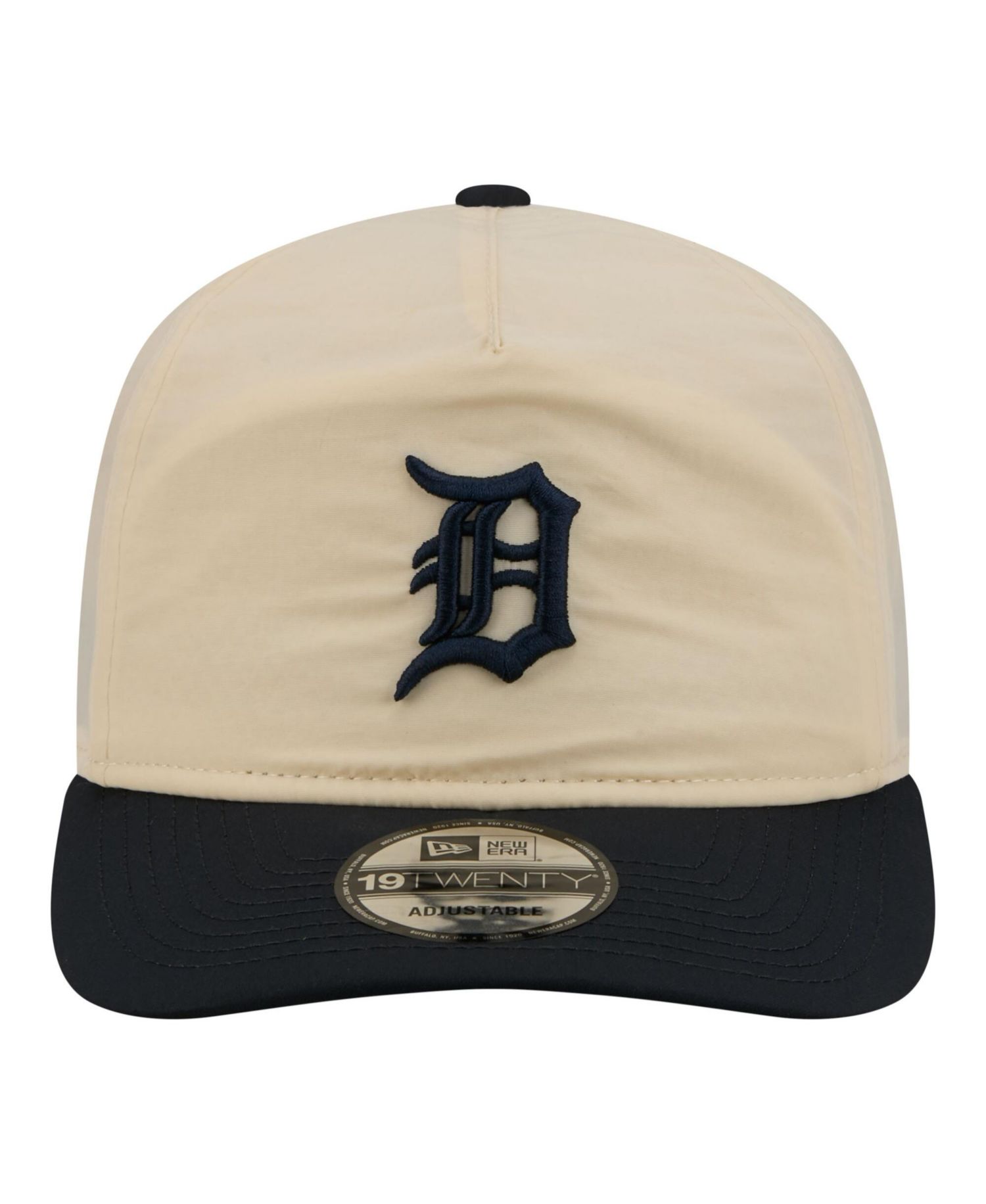 Men's Cream/Navy Detroit Tigers Everyday 19TWENTY Adjustable Hat