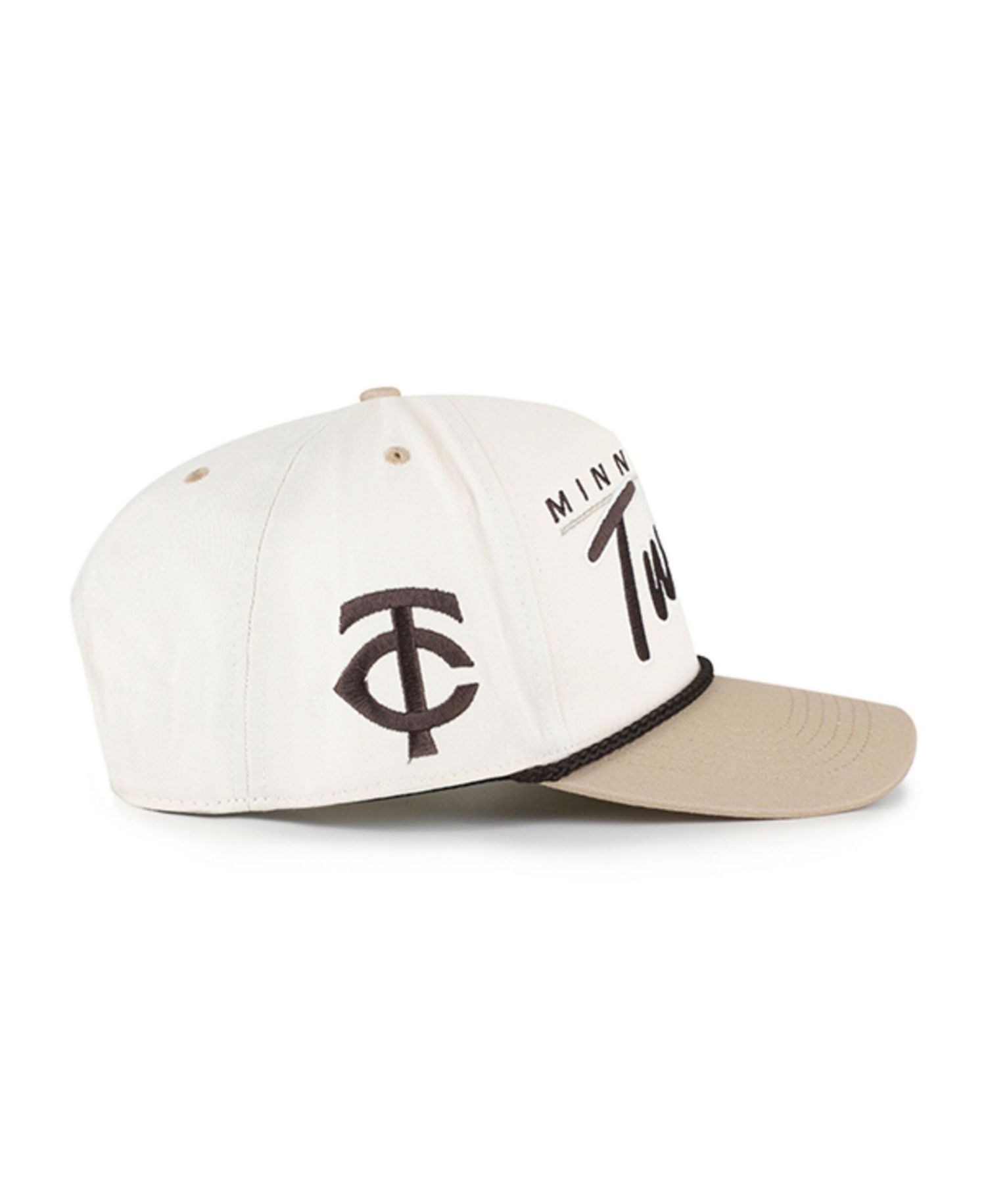 Men's Natural/Tan Minnesota Twins Neutral Terrain Hitch Rope Adjustable Hat