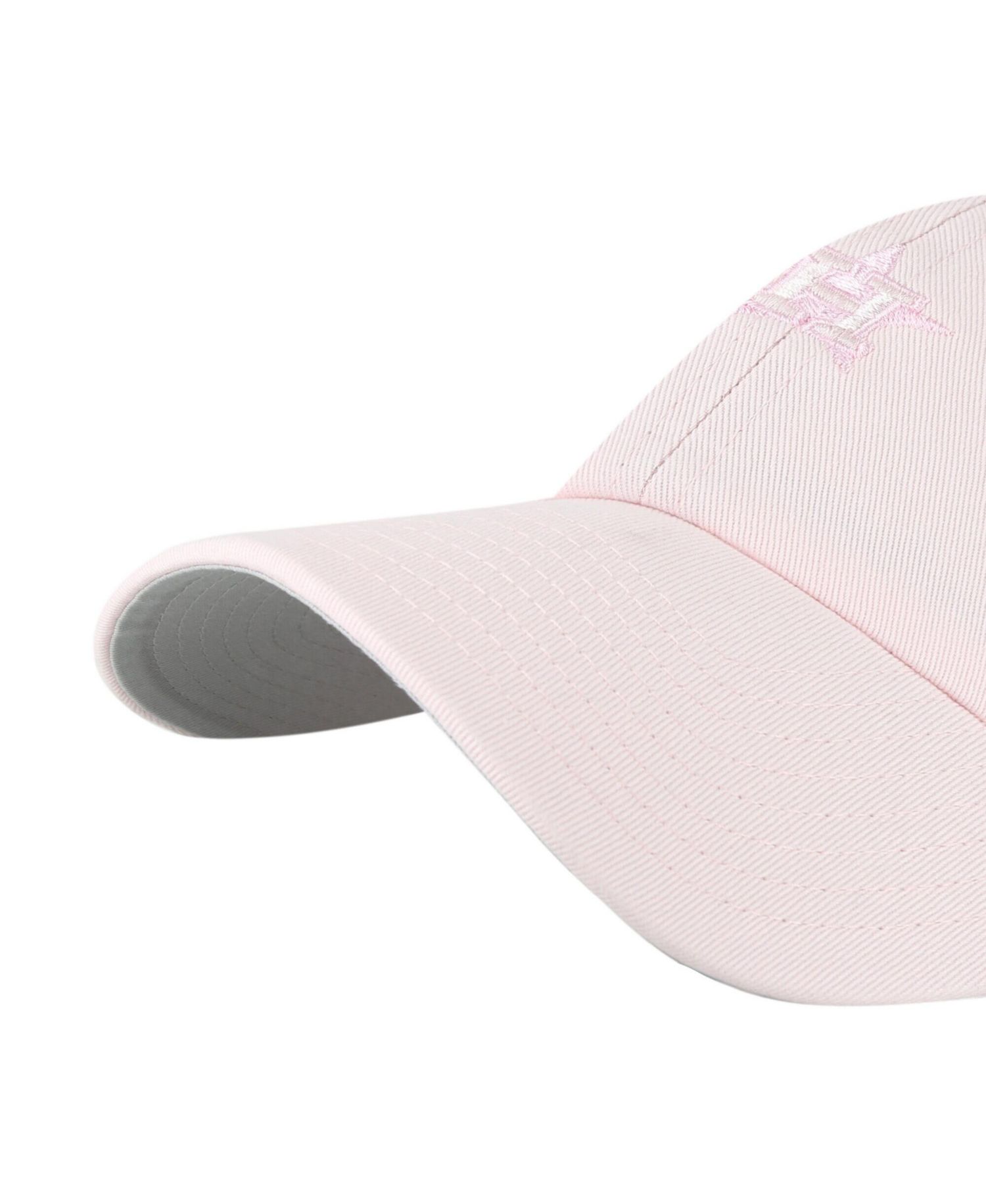 Men's and Women's Light Pink Houston Astros Pastel Clean Up Adjustable Hat