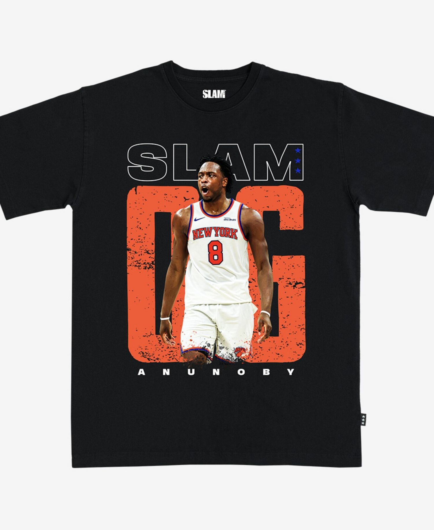 Men's and Women's OG Anunoby Black New York Knicks T-Shirt