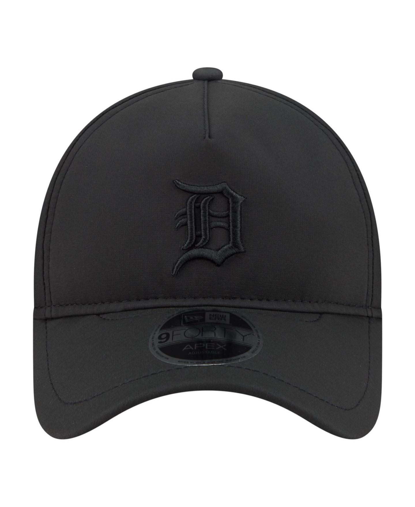 Мужская кепка New Era Detroit Tigers Injection Apex 9FORTY регулируемая, Black — фото 3