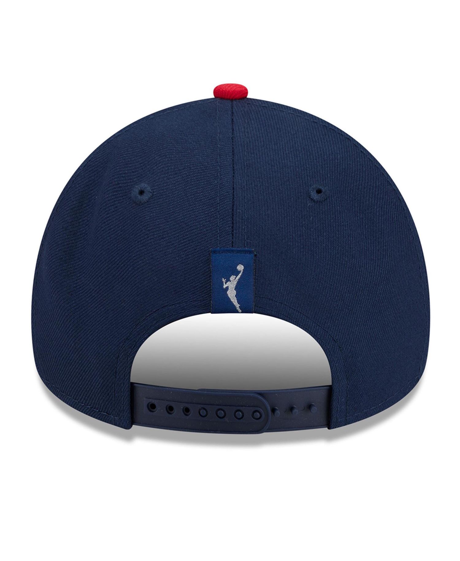Men's and Women's Navy/Red Indiana Fever WNBA Tip-Off 2026 Metal Badge A-Frame 9FORTY Adjustable Hat