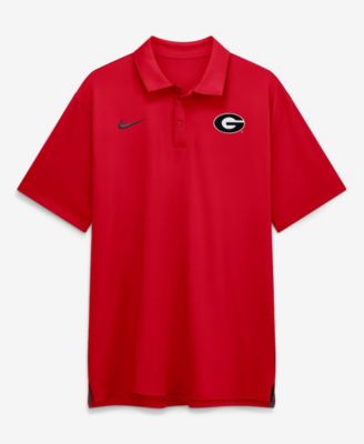 Men's Red Georgia Bulldogs 2026 Sideline Tour Dri-FIT Polo Shirt