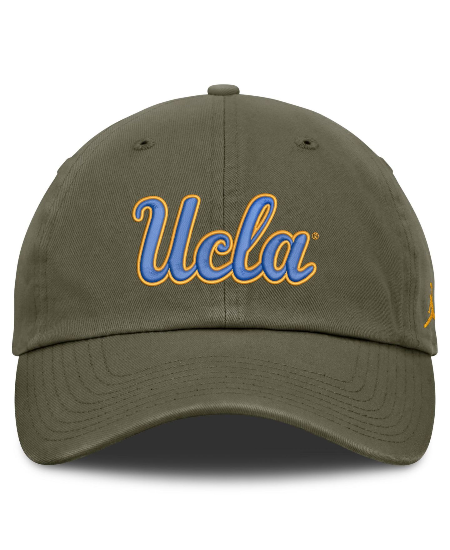 Кепка Jordan Olive Ucla Bruins Primetime Club Adjustable Hat — фото 4