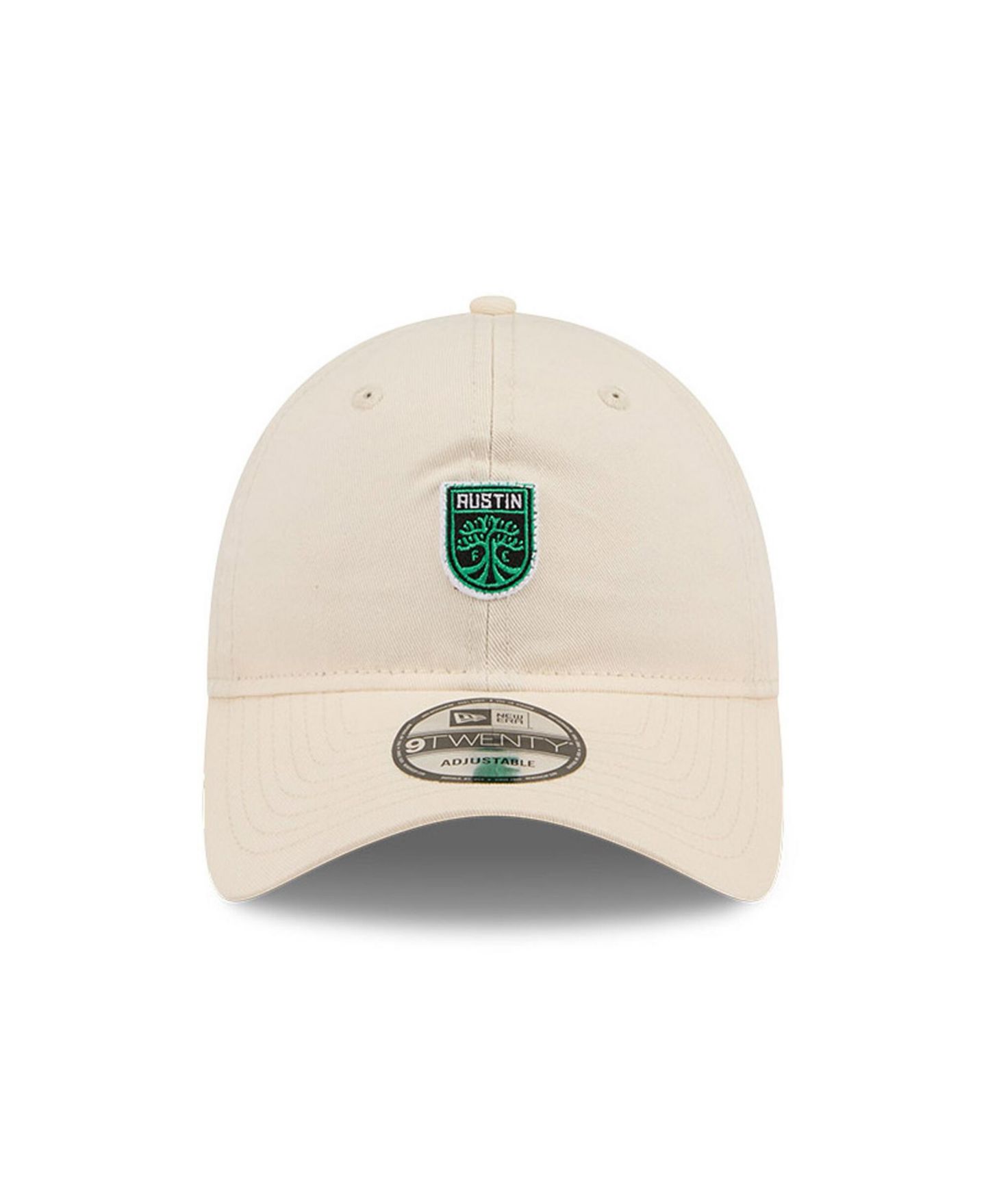 Мужская кепка New Era Beige Austin FC Micro Team Logo 9TWENTY Adjustable Hat — фото 4