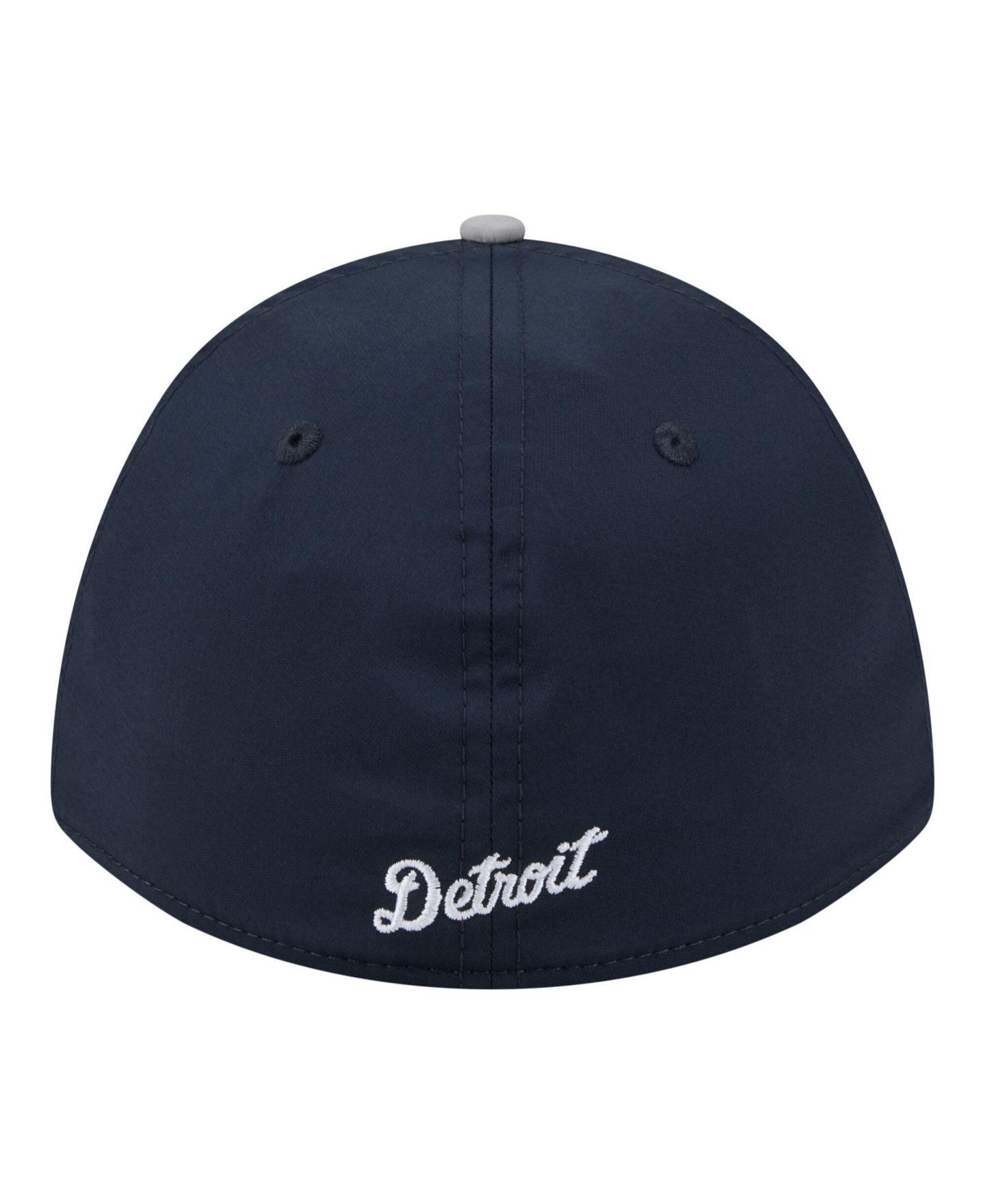 Мужская кепка New Era Navy/Gray Detroit Tigers Rope M-Crown A-Frame 39THIRTY Flex Hat — фото 3