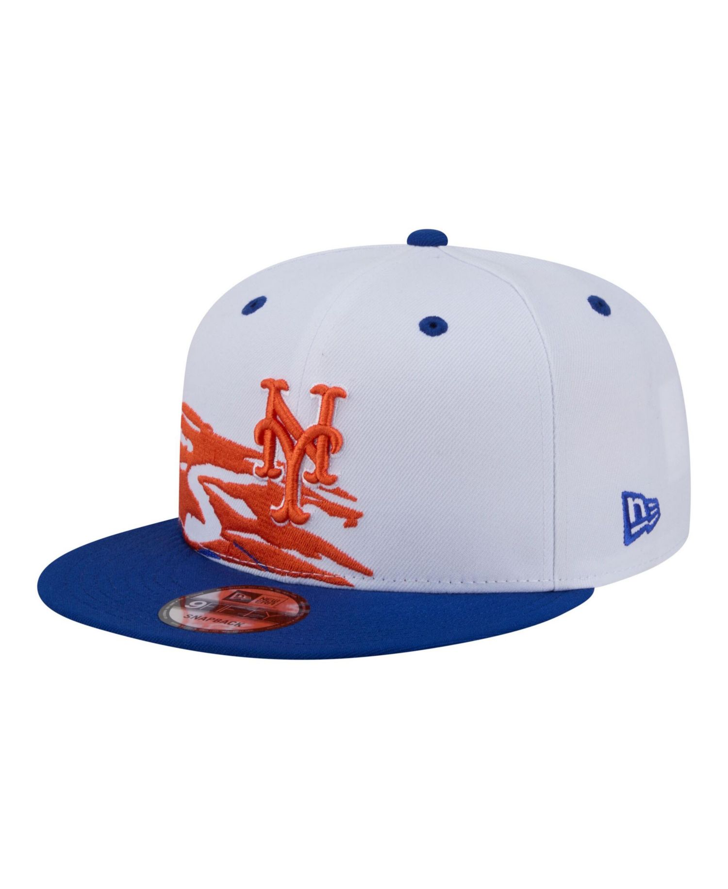 Men's White/Royal New York Mets 9FIFTY Snapback Hat