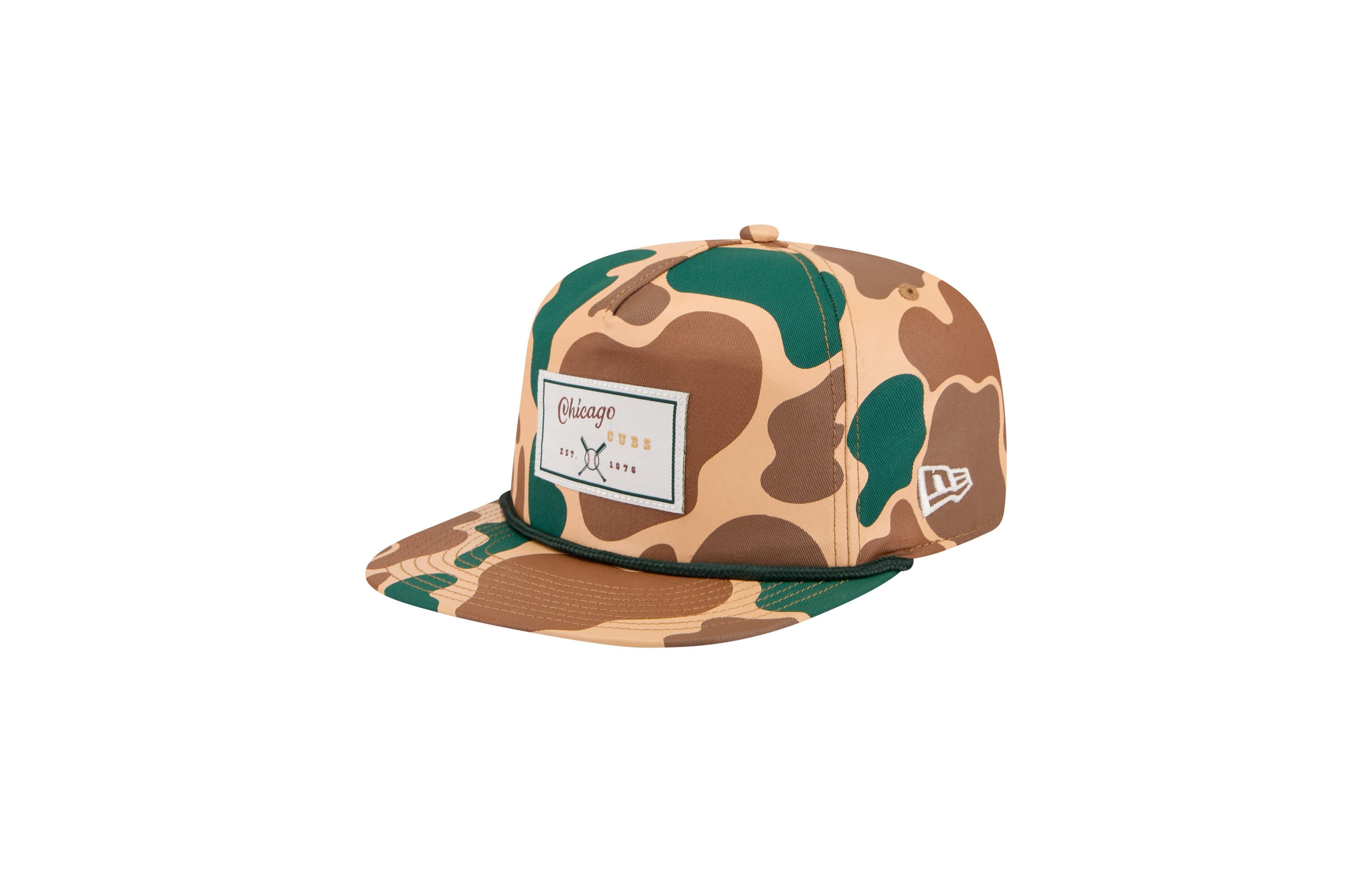 New Era Men's Camo Chicago Cubs Duck 19TWENTY Adjustable Hat