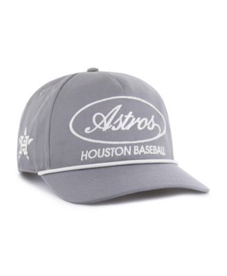 Men's Gray Houston Astros Foundational Hitch Adjustable Hat