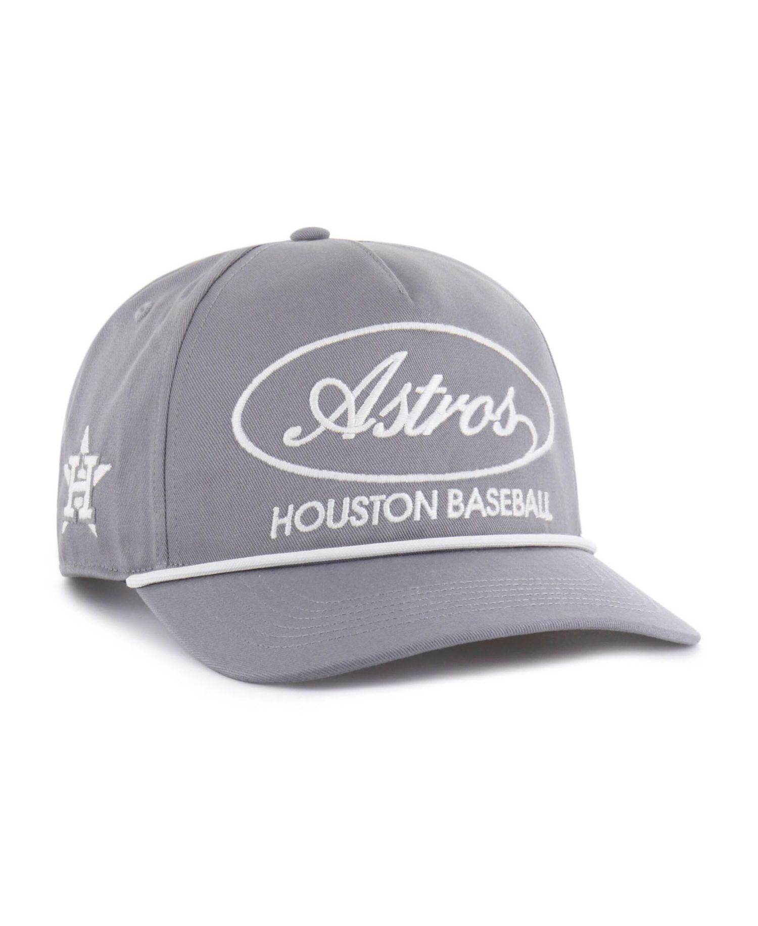 Men's Gray Houston Astros Foundational Hitch Adjustable Hat
