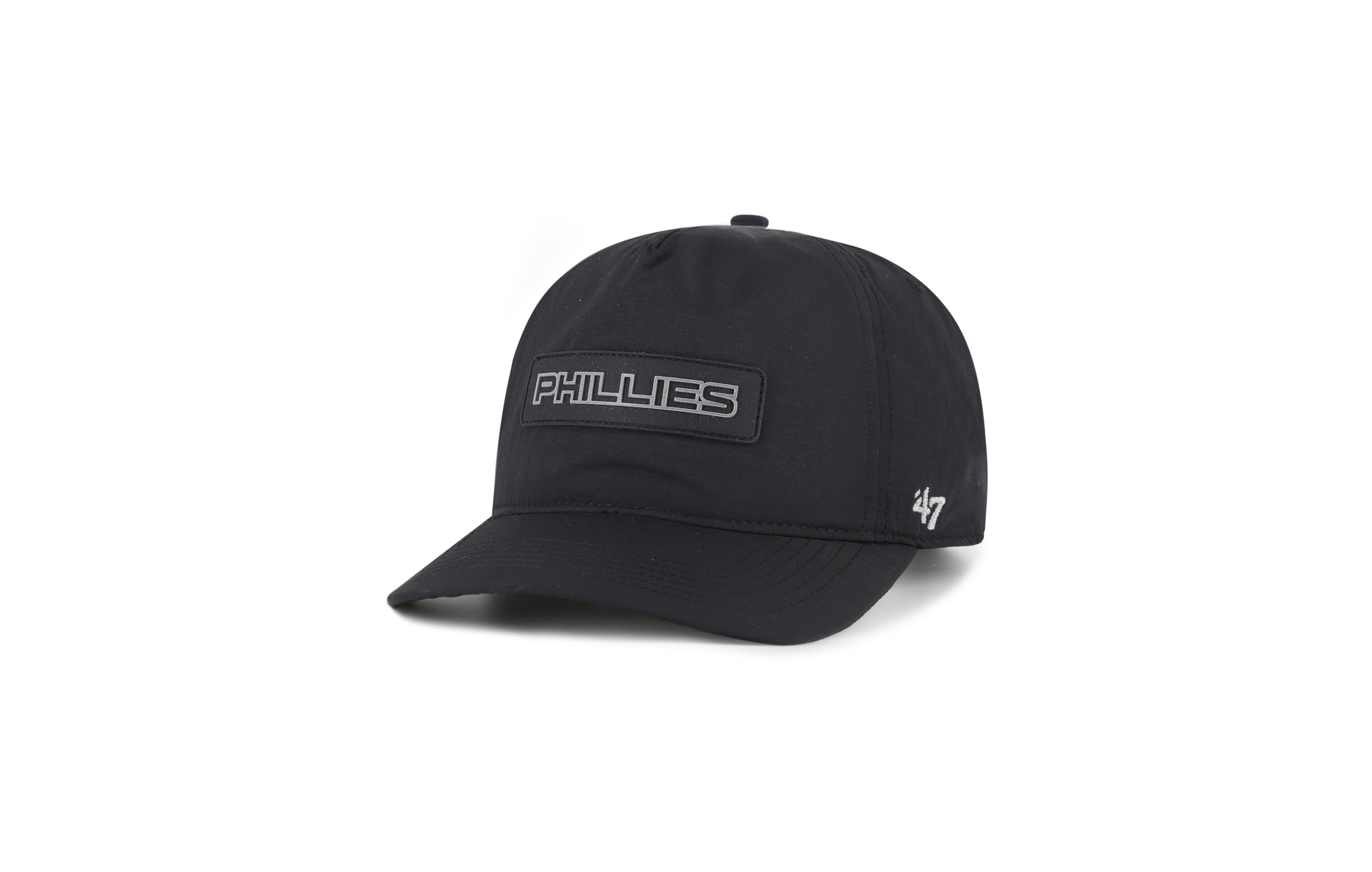 '47 Brand Men's Black Philadelphia Phillies Quiet Outdoors Hitch Adjustable Hat