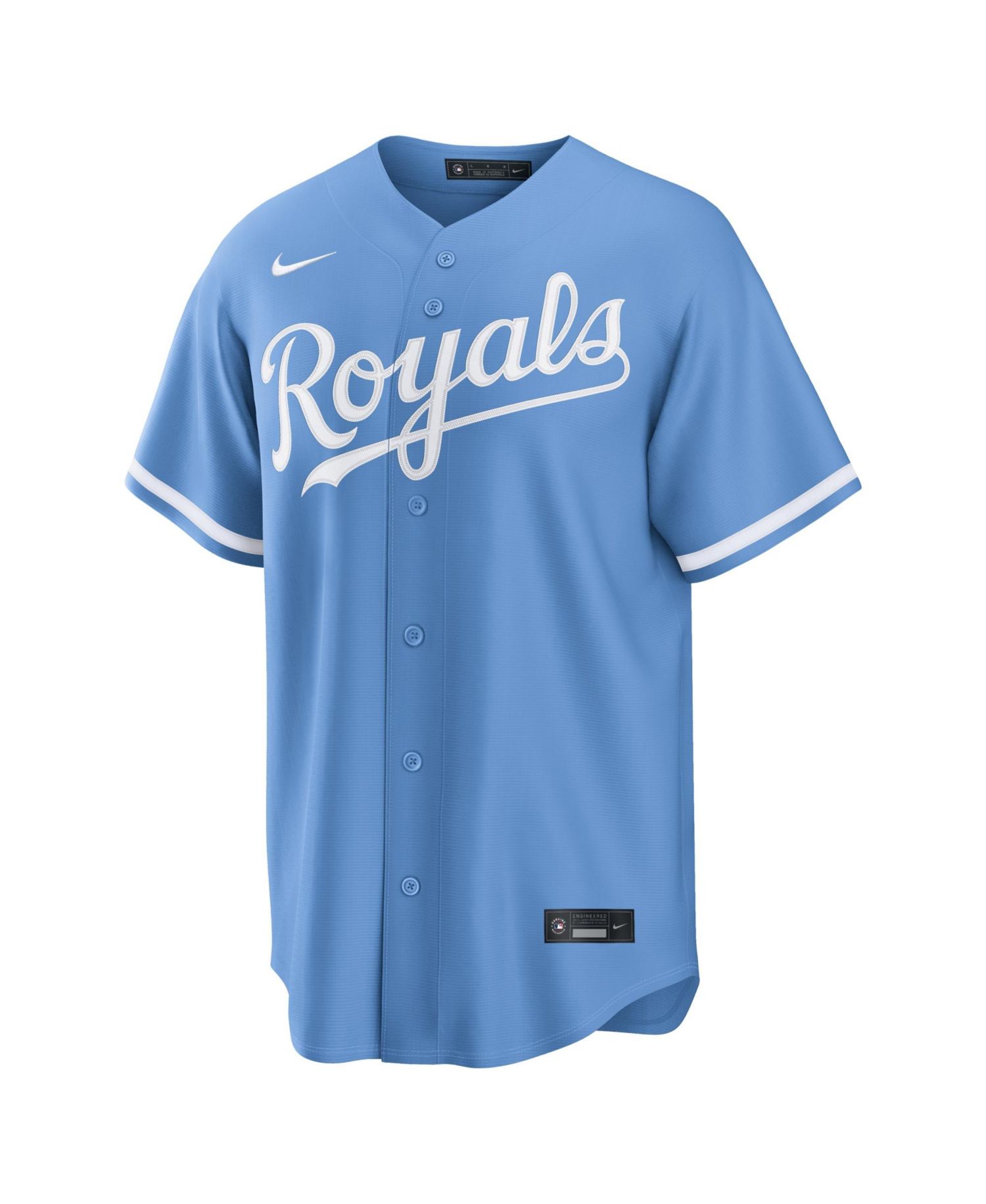 Men's Light Blue Kansas City Royals Alternate Replica Jersey