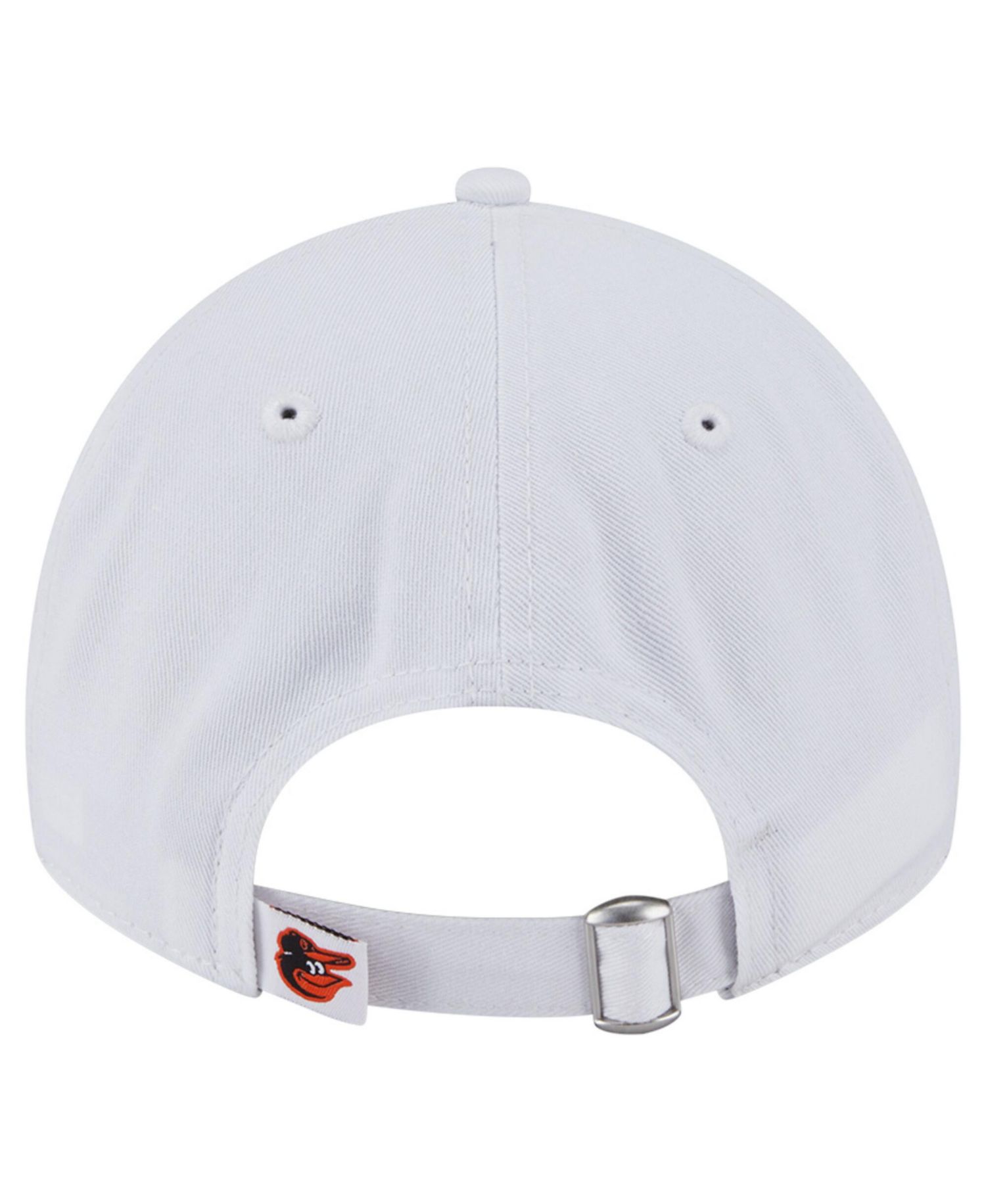 Women's White Baltimore Orioles Team Fan 9TWENTY Adjustable Hat
