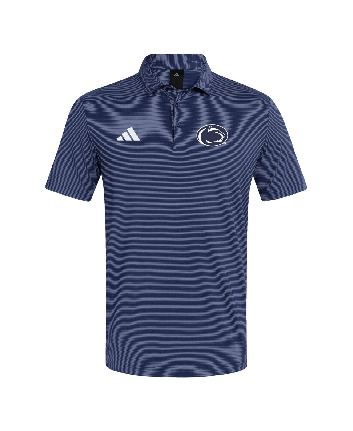 Men's Navy Penn State Nittany Lions Ultimate365 Stripe Polo Shirt