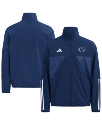 Men's Navy Penn State Nittany Lions House Of Tiro Full-Zip Woven Track Jacket
