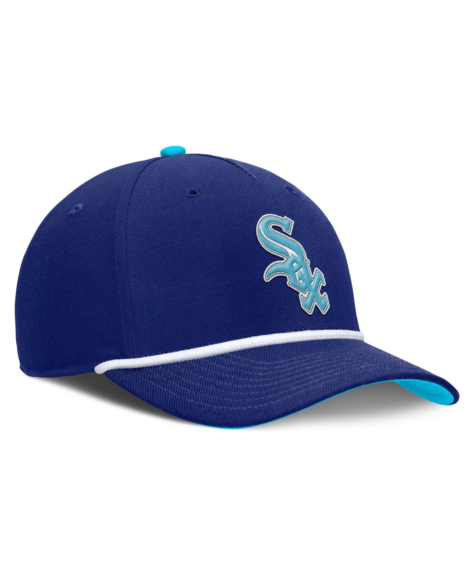 Men's Royal Chicago White Sox Rise Adjustable Hat