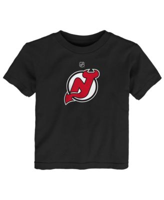 Baby Boys and Girls Black New Jersey Devils Primary Logo T-Shirt
