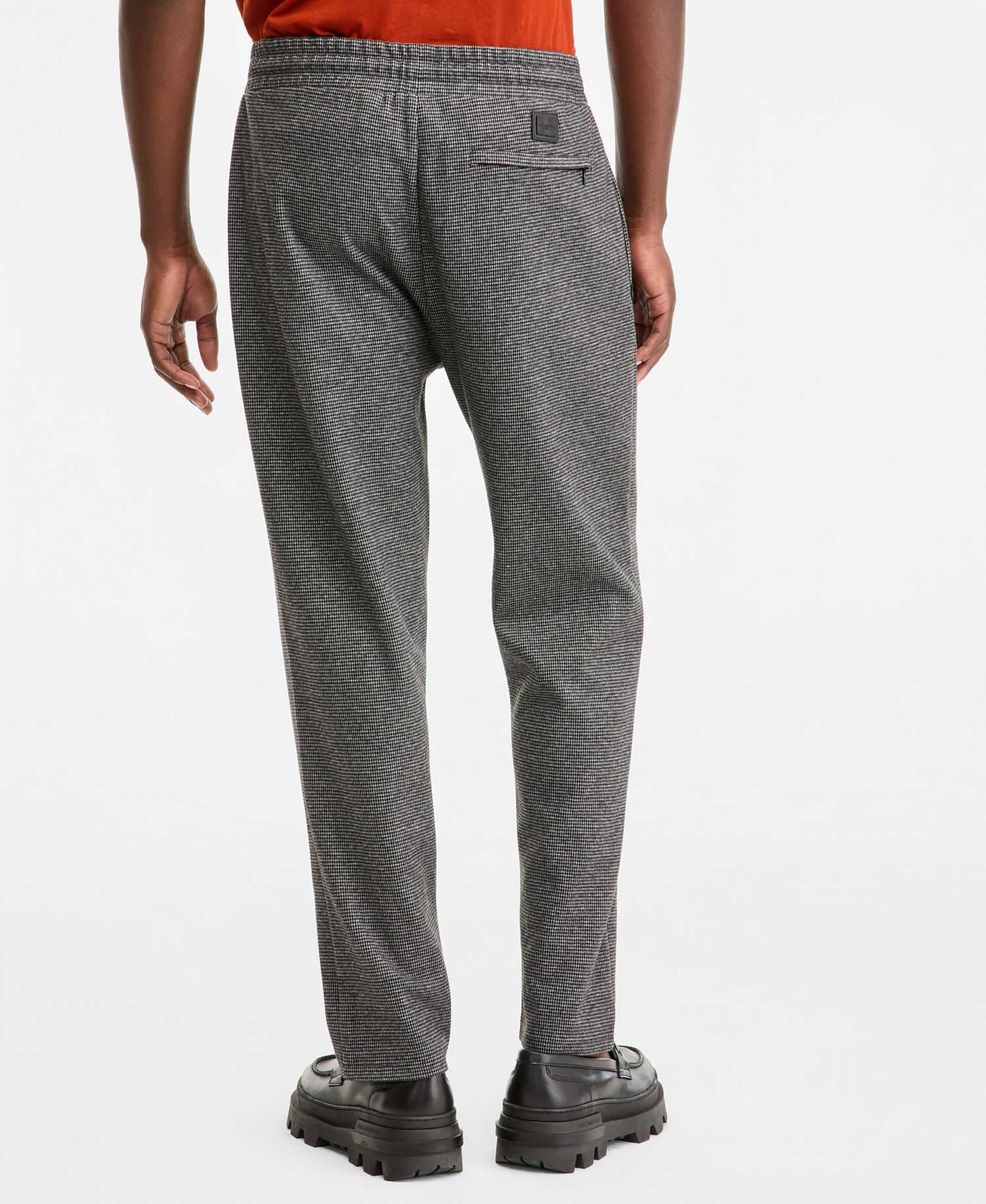 Men's Heathered Open Bottom Track Pant
