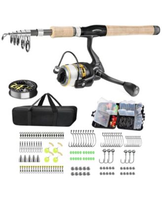 6.9FT Carbon Fiber Fishing Rod Reel Combo Kit