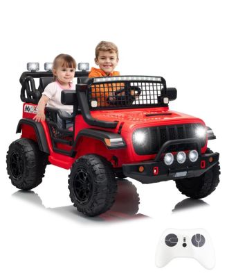 2-Seat Ride-On Car with Remote Control, Ages 3+