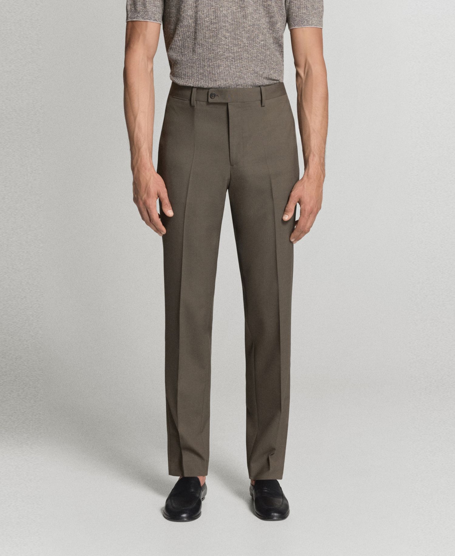 Men's Turin Wool Suit Pants