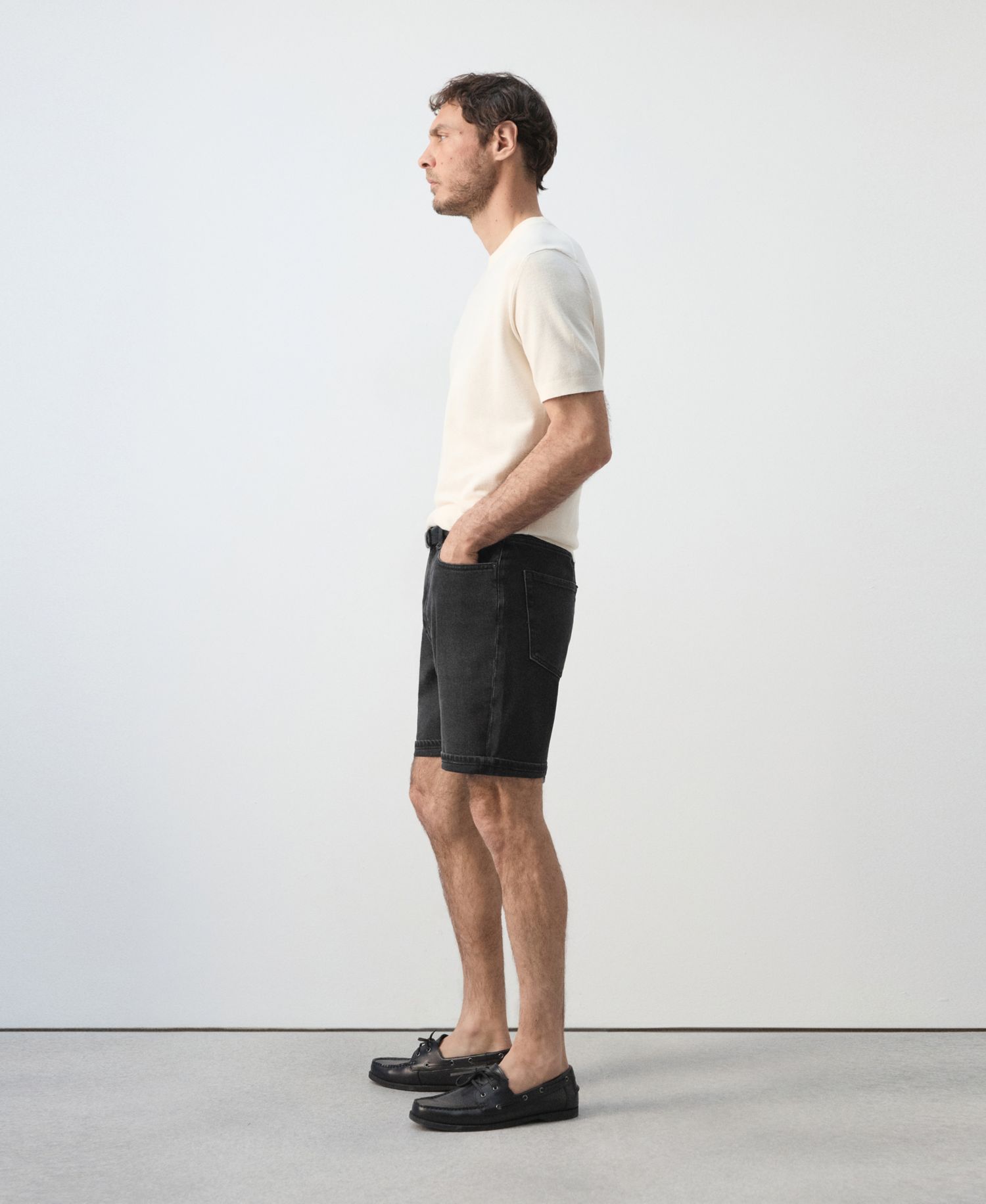 Men's Slim-Fit Cuffed 9.45" Bermuda Shorts