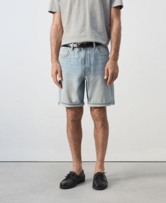 Men's Slim-Fit Denim 9.45" Bermuda Shorts