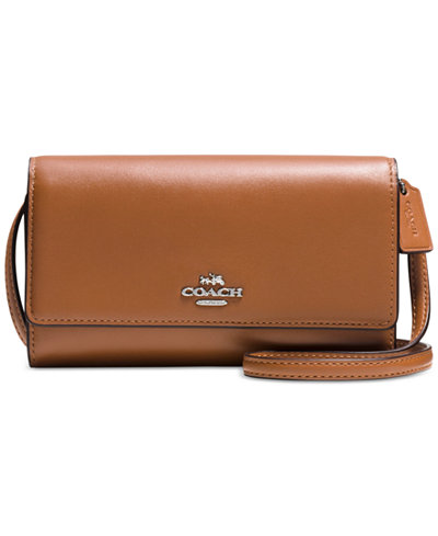 COACH Phone Crossbody in Smooth Leather