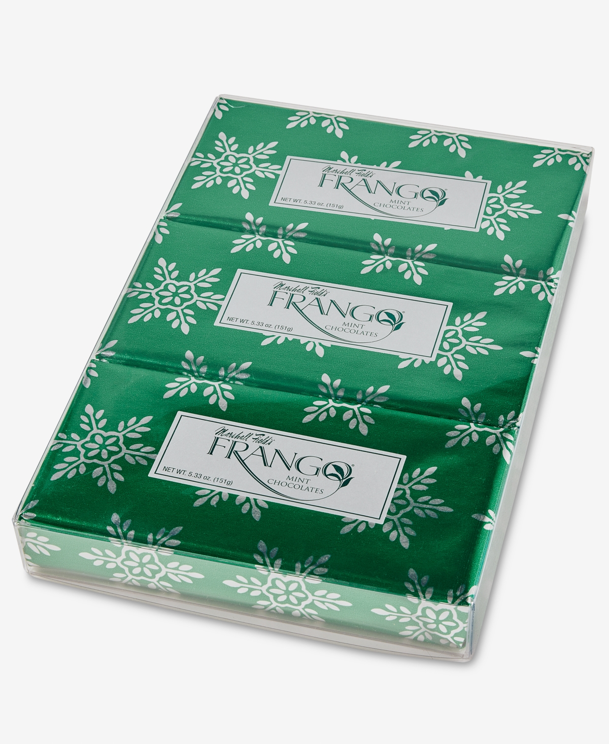 Frango Chocolates 3 Pack Holiday 1/3 Lb Wrapped Mint Milk Chocolates Gift Box, Created for Macy's