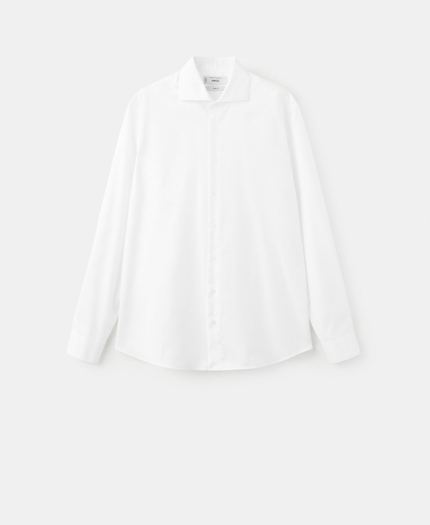 Men's Cotton Slim-Fit Dress Shirt