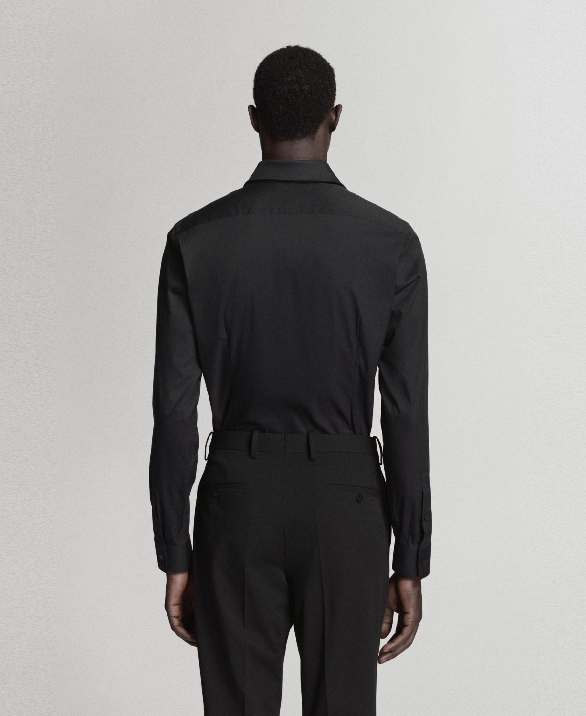 Mango Men's Super Slim Fit Cotton Stretch Dress Shirt