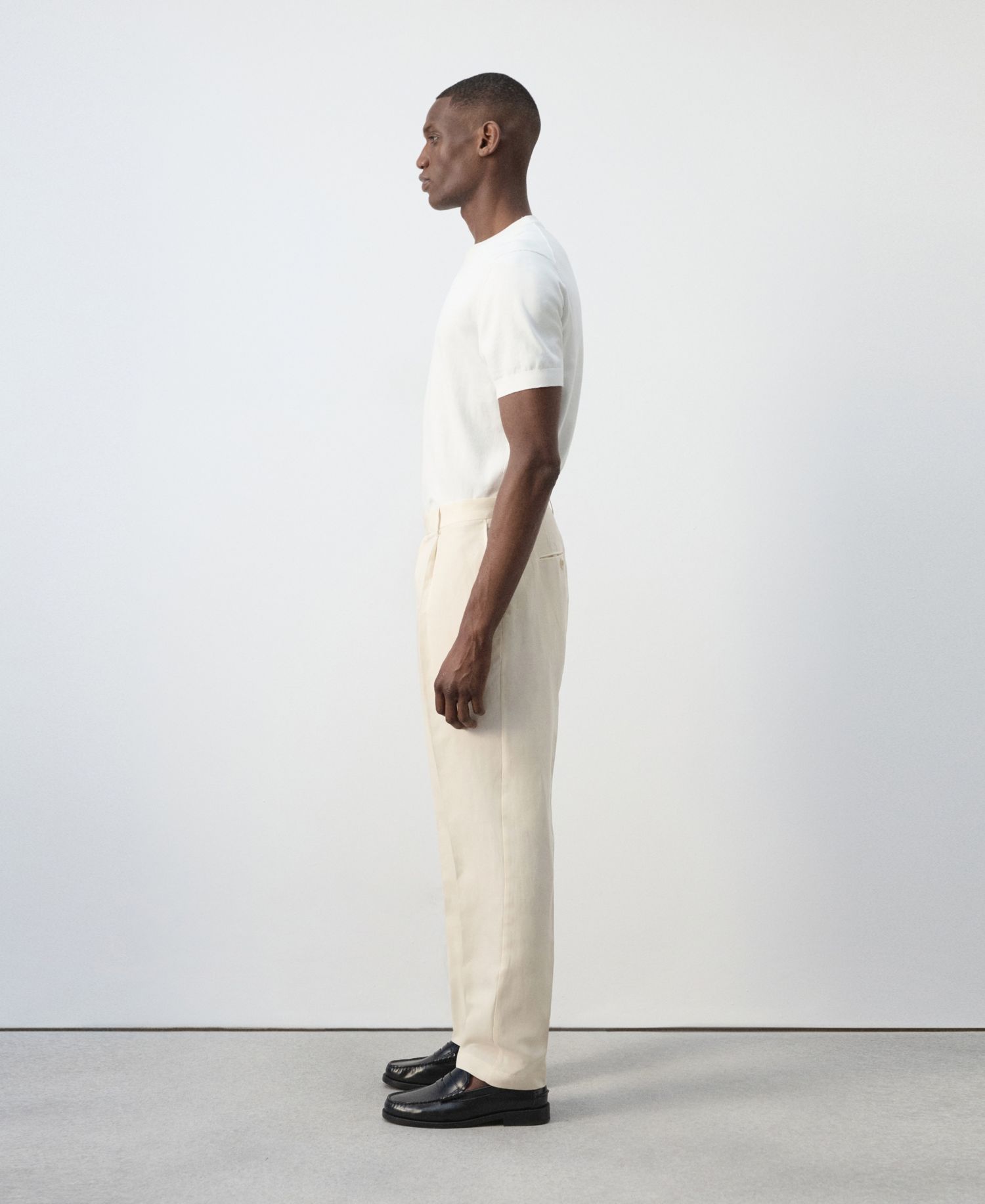 Men's Regular-Fit Lyocell-Linen-Blend Pants