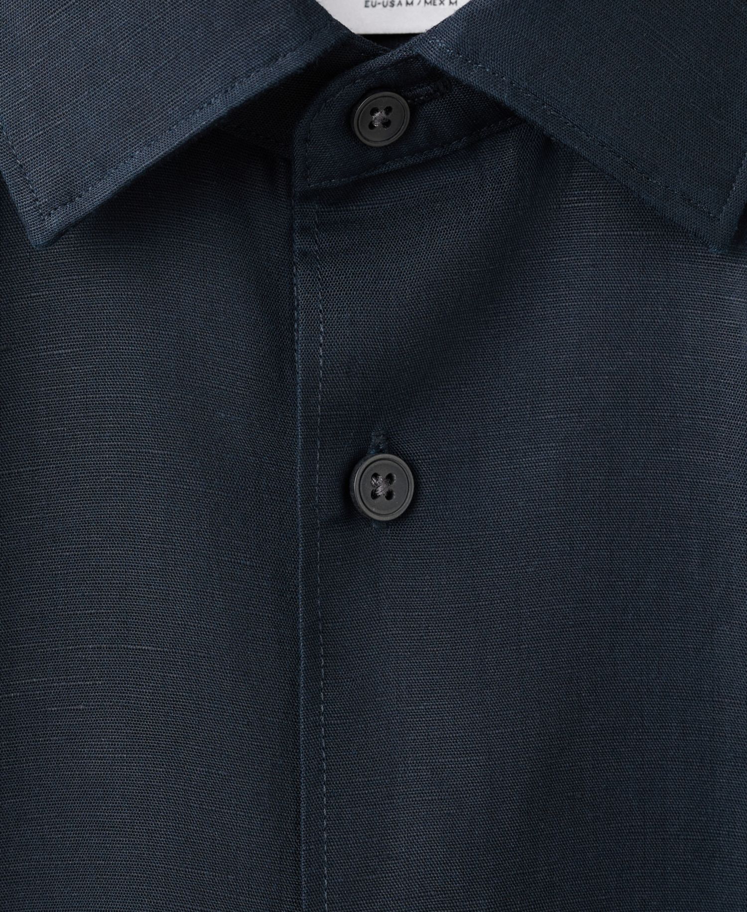 Men's Regular-Fit Linen-Lyocell Shirt